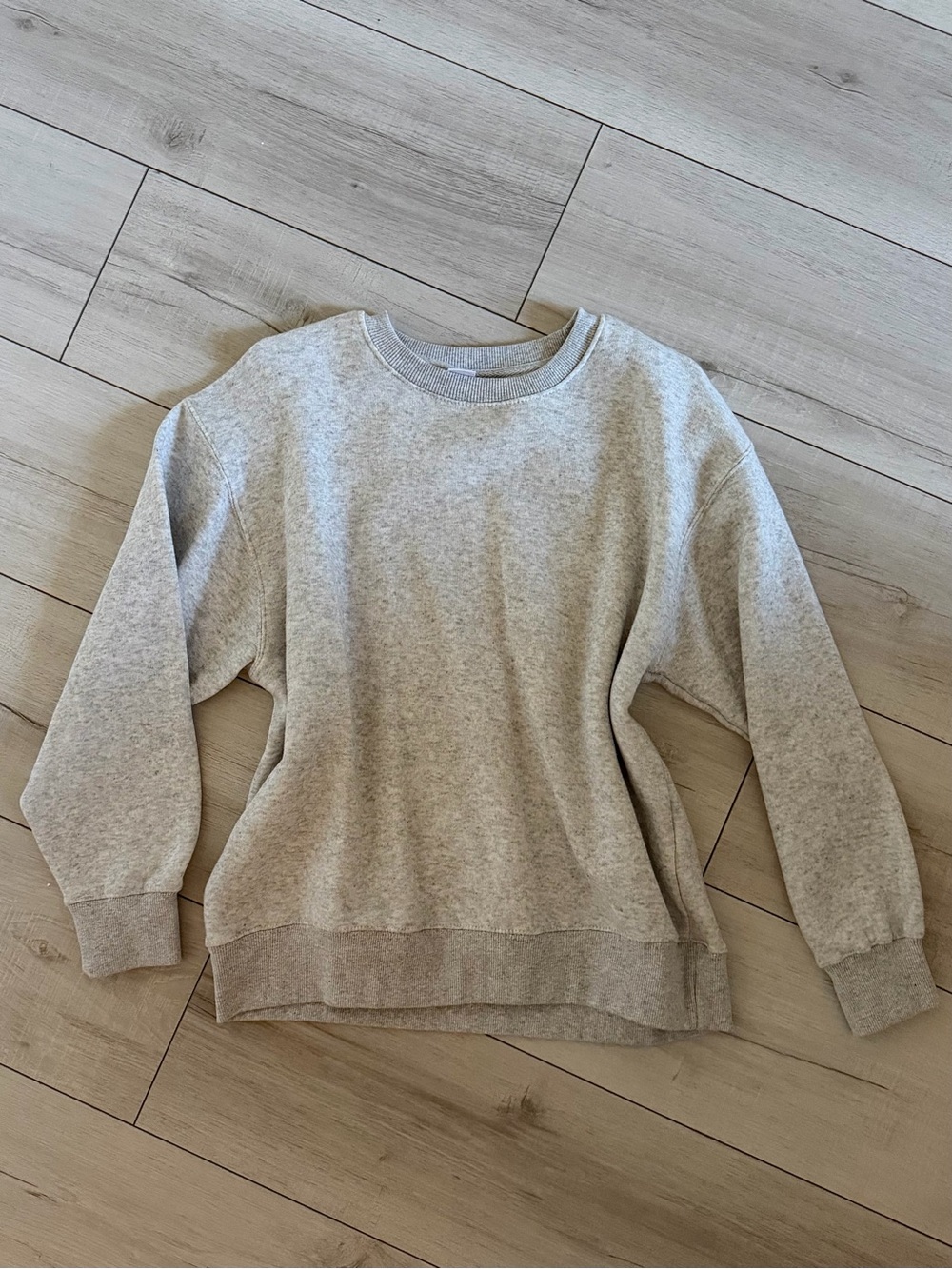 Grey Crewneck Sweatshirt